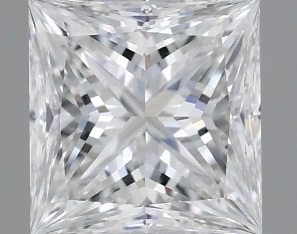 0.58ct PRINCESS F VVS1 Natural diamond