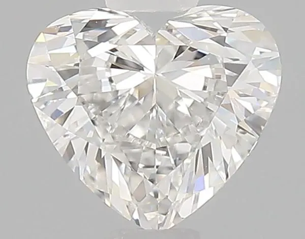 0.53ct HEART E VVS1 Natural diamond