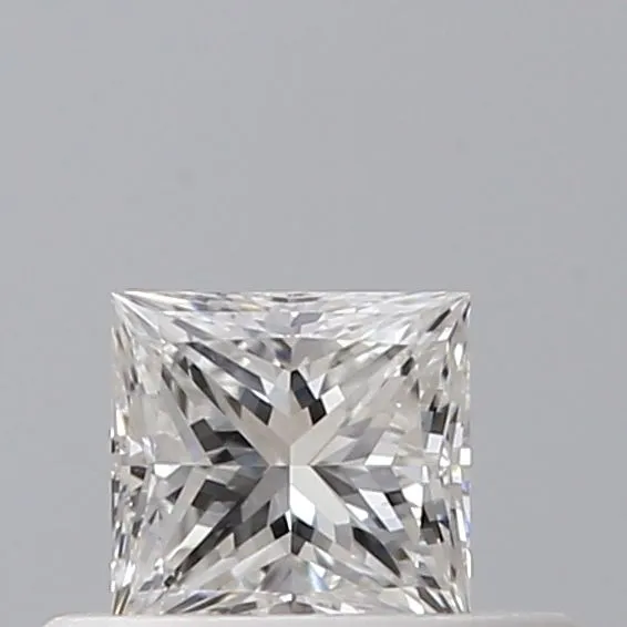 0.3ct PRINCESS F VVS2 Natural diamond