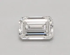 0.48ct EMERALD D VVS2 Lab diamond