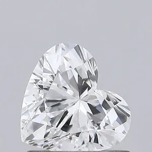 0.88ct HEART D VVS1 Lab diamond