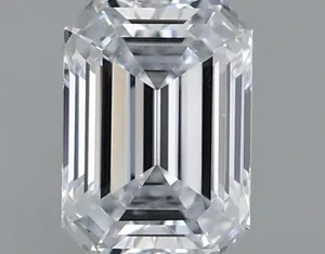 0.53ct EMERALD F VS1 Lab diamond