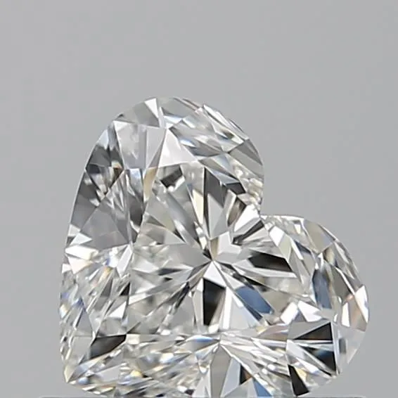 0.7ct HEART G VVS2 Natural diamond