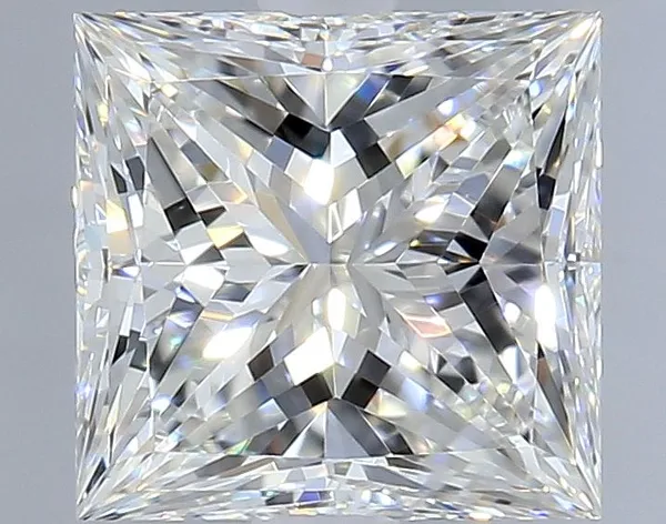 1.16ct PRINCESS F VVS1 Natural diamond