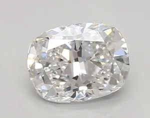 0.62ct CUSHION E VVS1 Lab diamond