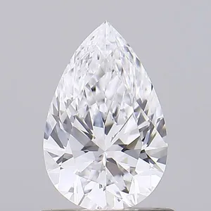 0.7ct PEAR D VVS1 Lab diamond