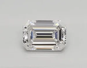 0.46ct EMERALD D VVS2 Lab diamond