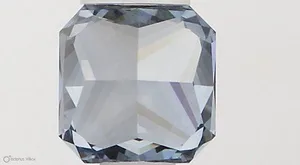0.46ct RADIANT Fancy Vivid Blue VS1 Coloured Lab diamond