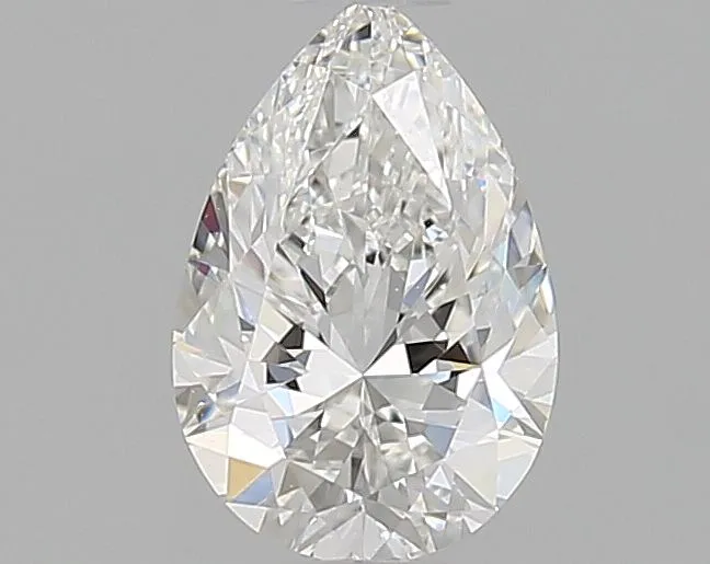 0.49ct PEAR F VVS1 Natural diamond