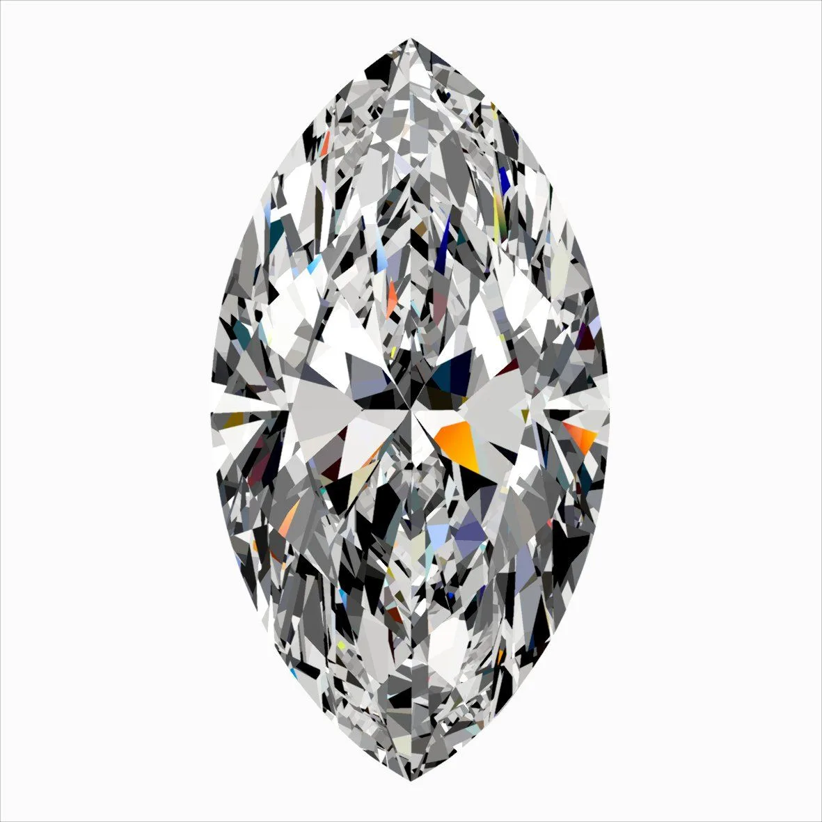 0.51ct MARQUISE G VS2 Natural diamond