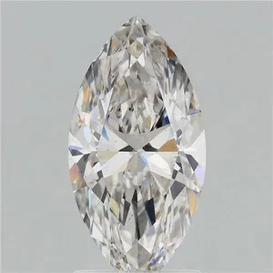1.74ct MARQUISE Fancy Vivid Blue VS2 Coloured Lab diamond
