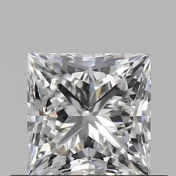 0.61ct PRINCESS H VVS2 Natural diamond