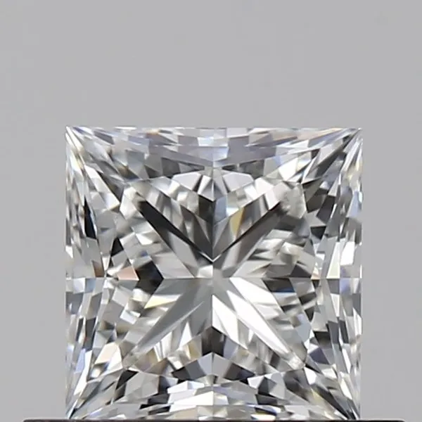0.61ct PRINCESS H VVS2 Natural diamond