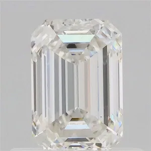 0.61ct EMERALD F VS1 Lab diamond