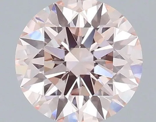 1.05ct ROUND Fancy Pink VVS2 Coloured Lab diamond