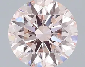 1.05ct ROUND Fancy Pink VVS2 Coloured Lab diamond