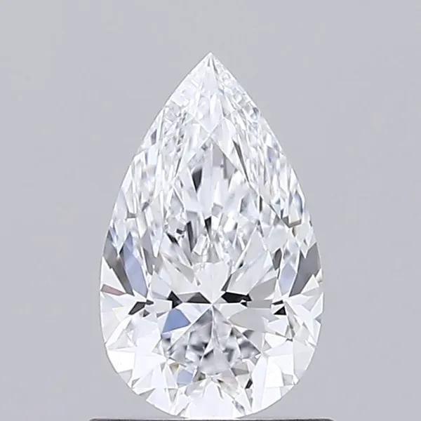 0.75ct PEAR D IF Lab diamond