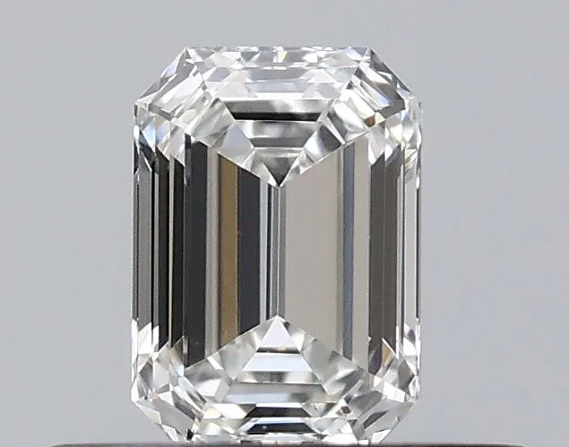 0.34ct EMERALD F VVS2 Natural diamond