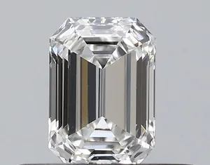 0.34ct EMERALD F VVS2 Natural diamond