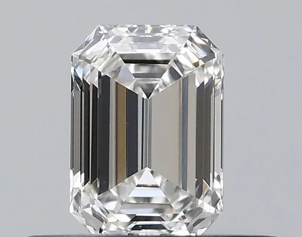 0.34ct EMERALD F VVS2 Natural diamond