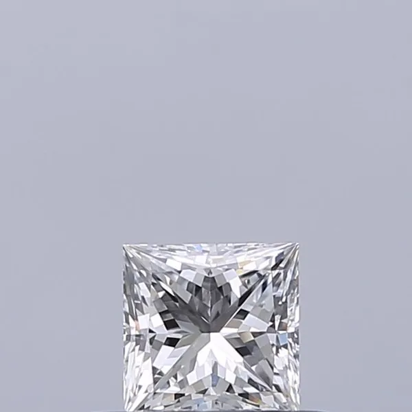 0.31ct PRINCESS D IF Natural diamond