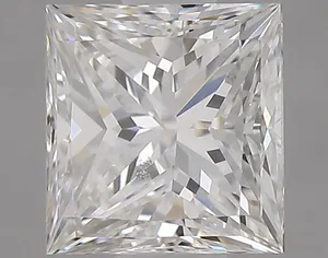 0.9ct PRINCESS F SI1 Natural diamond