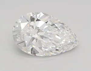 0.87ct PEAR D VVS2 Lab diamond