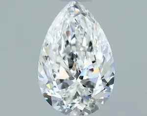 0.5ct PEAR F VVS2 Natural diamond
