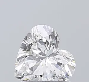 1.08ct HEART D VVS2 Lab diamond