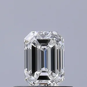 0.51ct EMERALD F VVS1 Natural diamond