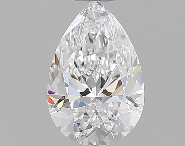 0.5ct PEAR D VS2 Natural diamond