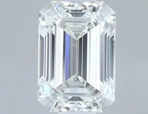 0.32ct EMERALD H VVS2 Natural diamond