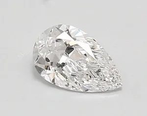 0.6ct PEAR D VVS1 Lab diamond