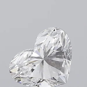 0.95ct HEART F VVS2 Lab diamond