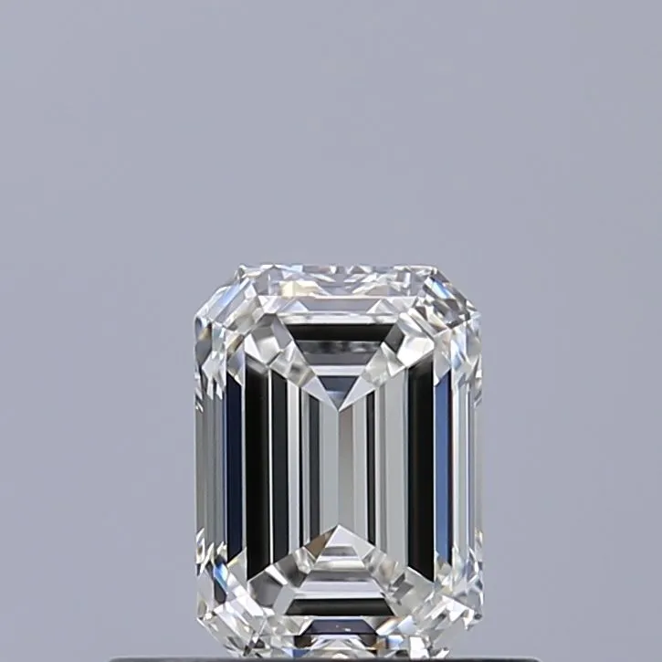 0.51ct EMERALD F IF Natural diamond