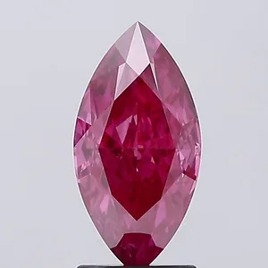 2.09ct MARQUISE Fancy Vivid Pink SI1 Coloured Lab diamond