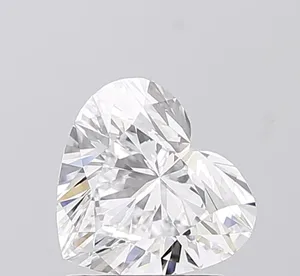 1.38ct HEART D VS1 Lab diamond