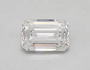 0.67ct EMERALD D VVS1 Lab diamond