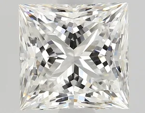 0.92ct PRINCESS G VVS2 Natural diamond