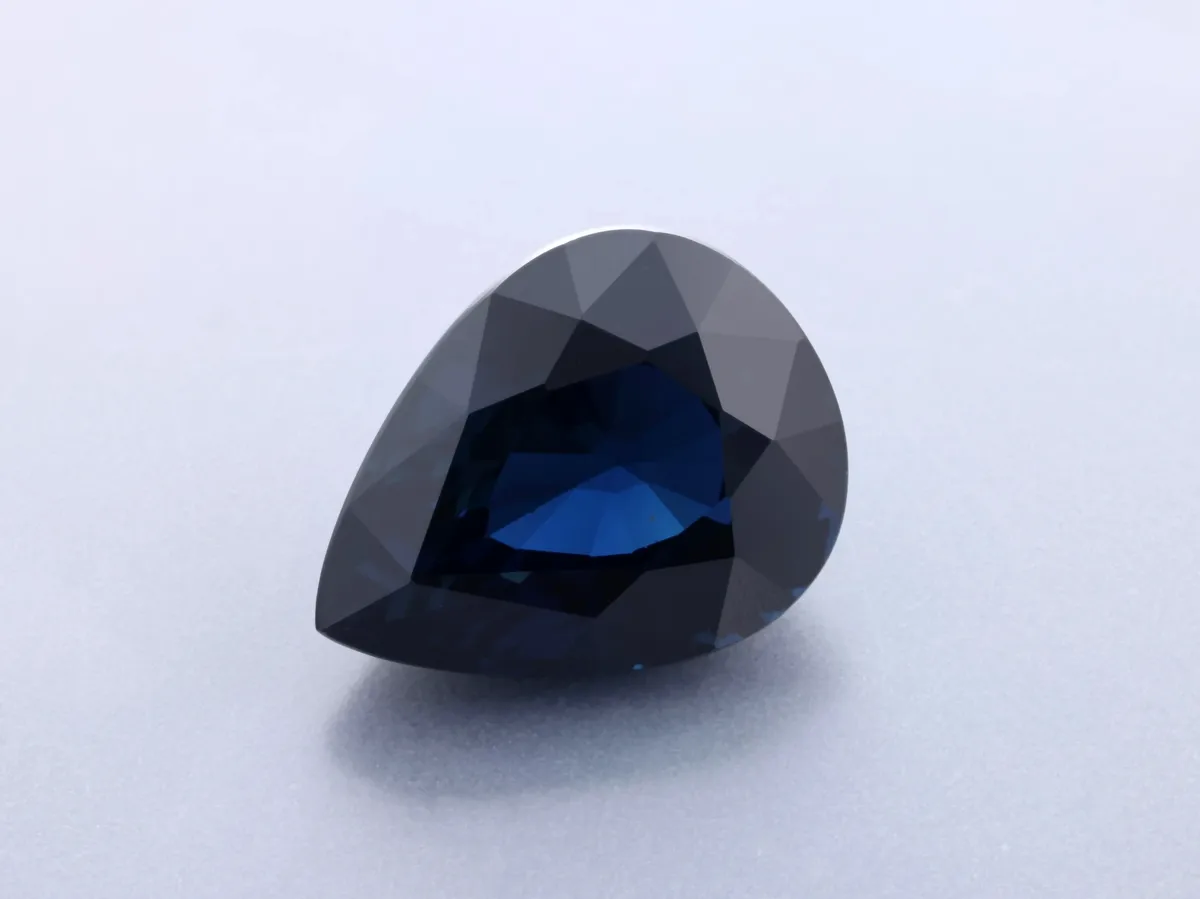 2.32ct Blue Sapphire, Pear Shape gemstone
