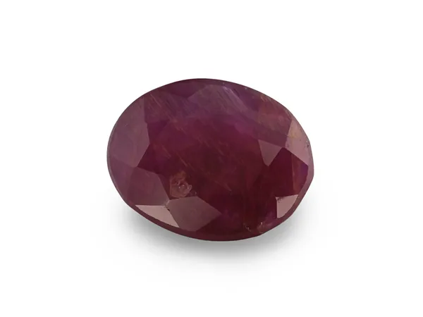 1.69ct Red Ruby, Oval cut gemstone