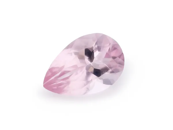 1.32ct Pink Morganite, Pear Shape cut gemstone