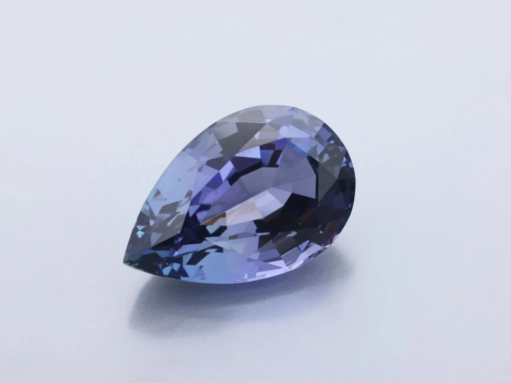 8.57ct Parti Tanzanite, Pear Shape gemstone