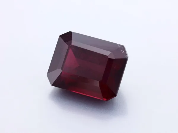 6.3ct Purple Garnet, Emerald Cut gemstone