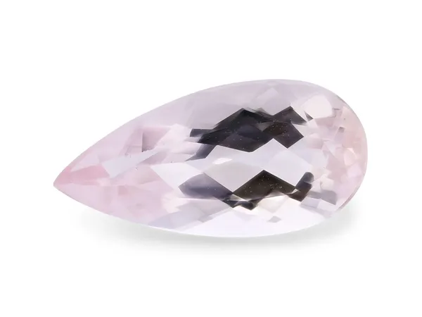 4.37ct Pink Morganite, Pear Shape cut gemstone