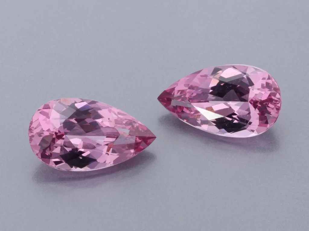 1.32ct Pink Spinel, Pear Shape gemstone