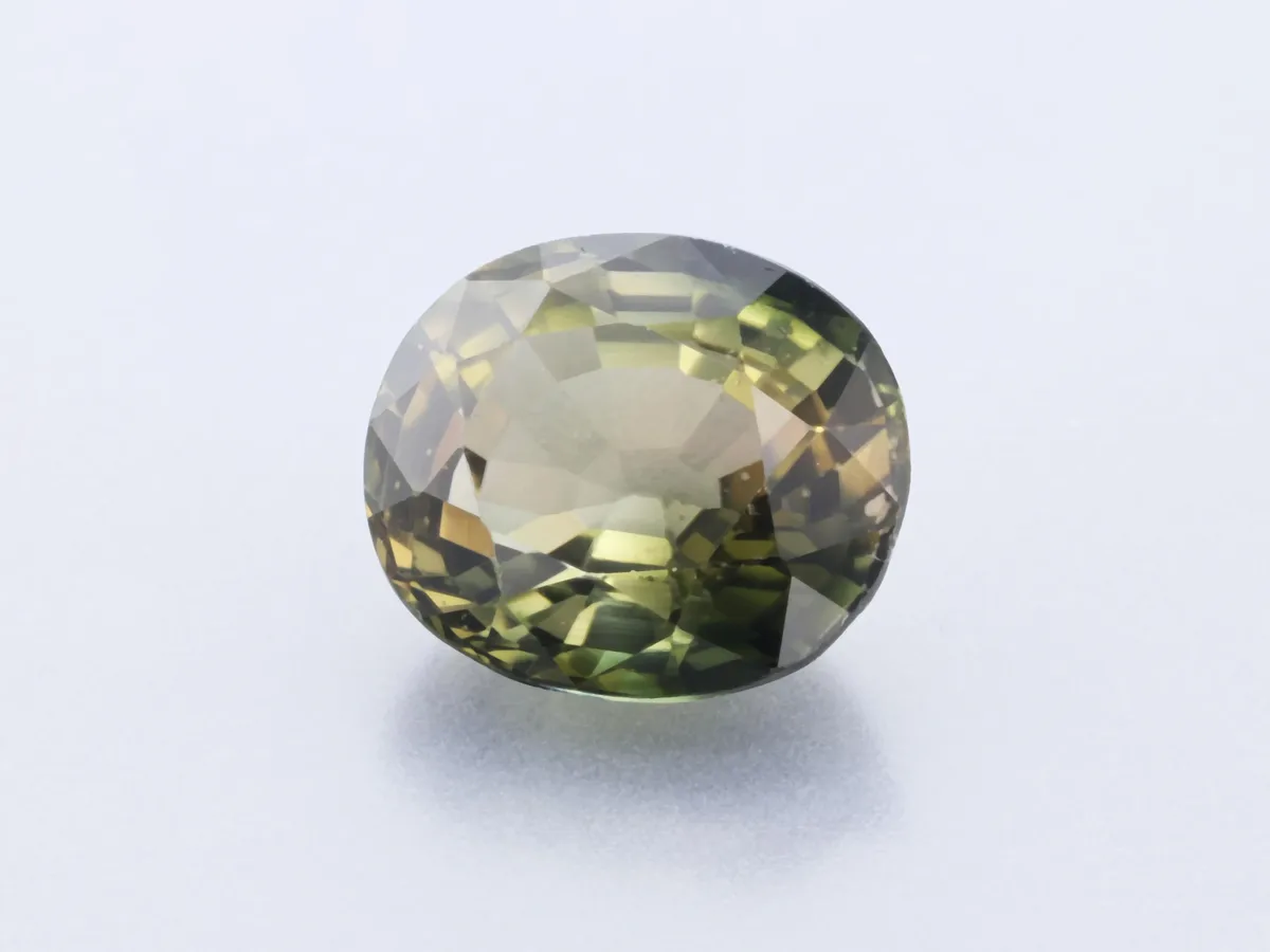 1.64ct Parti Tourmaline, Oval gemstone