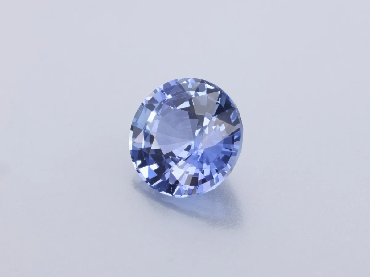 1.02ct Blue Sapphire, Round gemstone