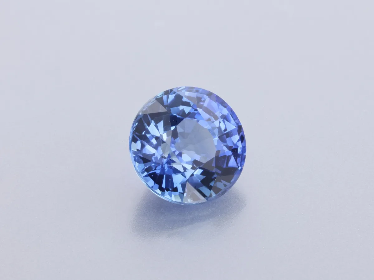 1.06ct Blue Sapphire, Round gemstone