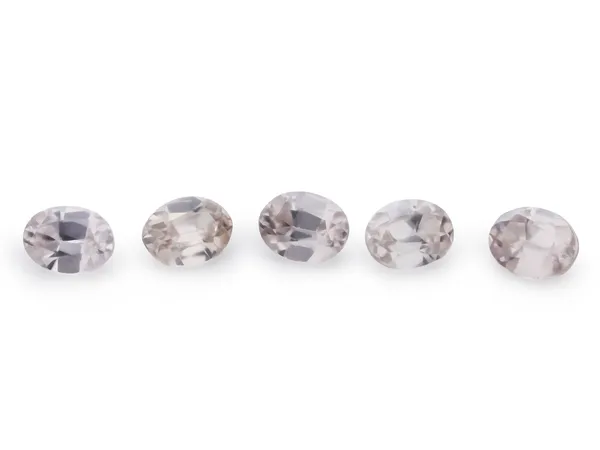 1.3ct Pink Zircon, Oval cut gemstone